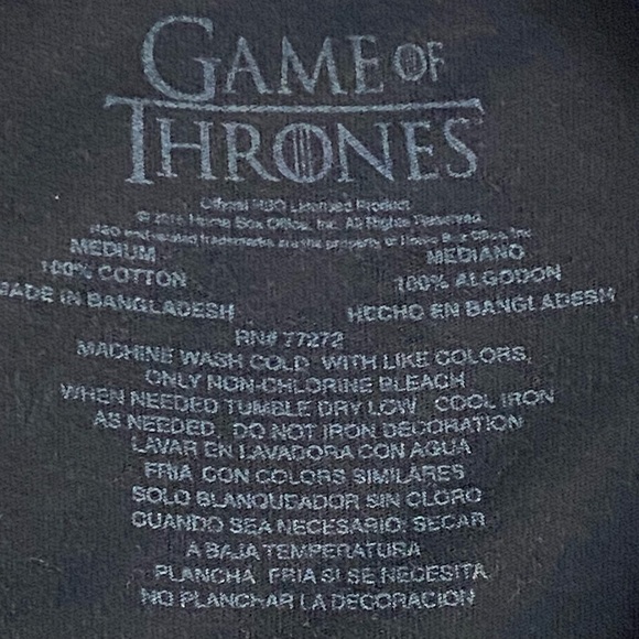 Game of Thrones “Hold The Door” Men’s T-Shirt - Picture 3 of 5